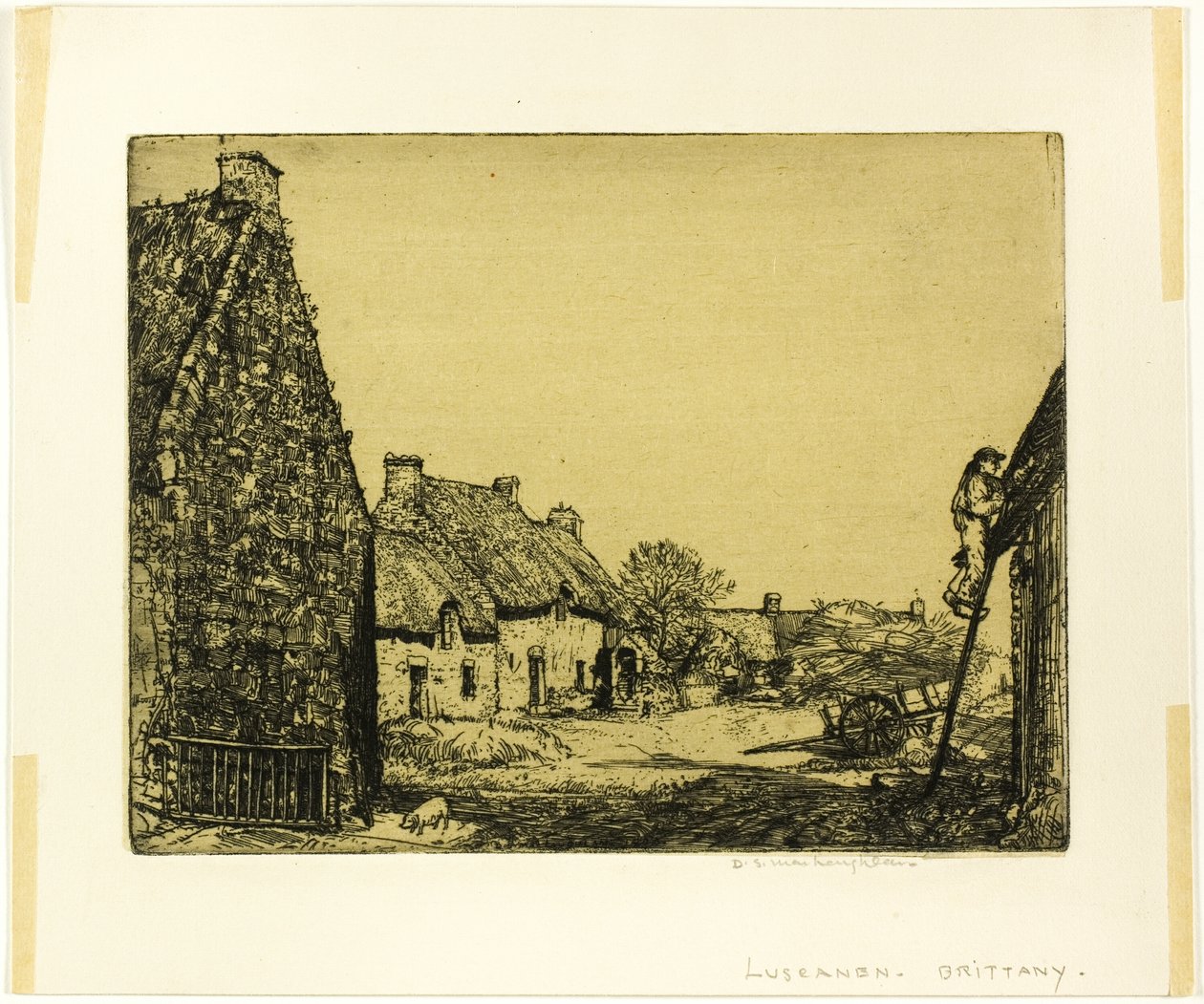 Luscanen, Bretagne von Donald Shaw MacLaughlan
