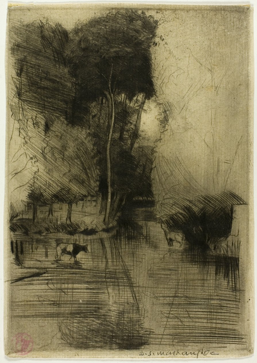 Mühlbach von Donald Shaw MacLaughlan
