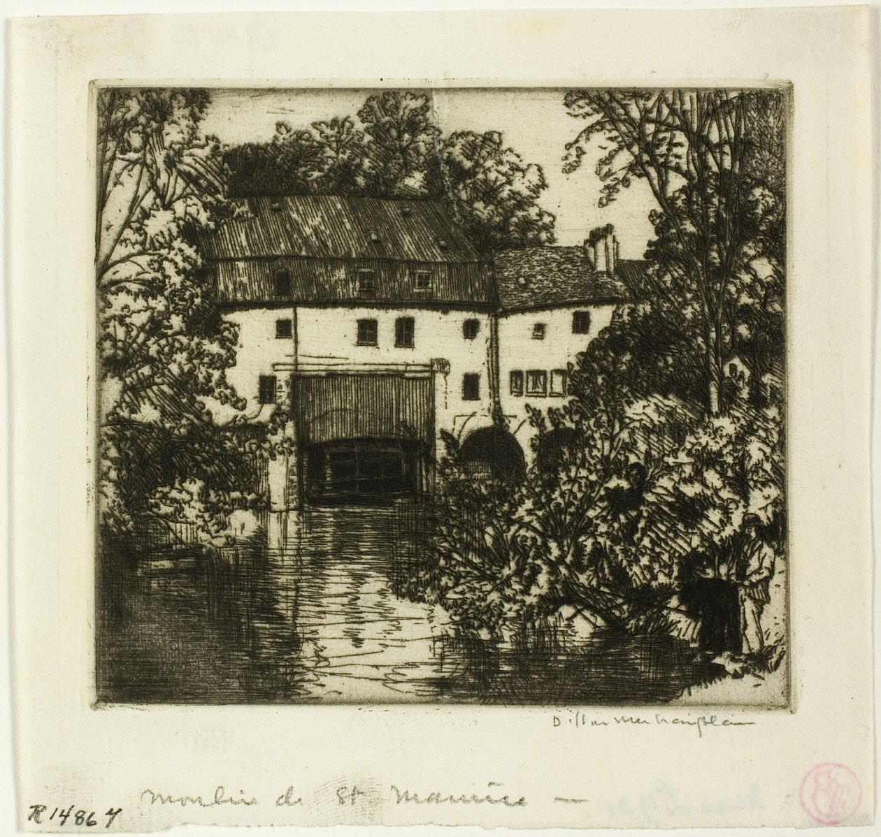 Moulin St. Maurice von Donald Shaw MacLaughlan