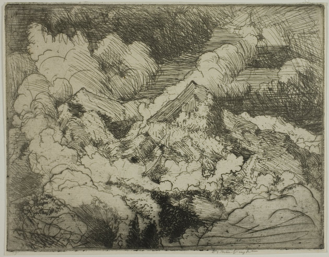Berggipfel von Donald Shaw MacLaughlan