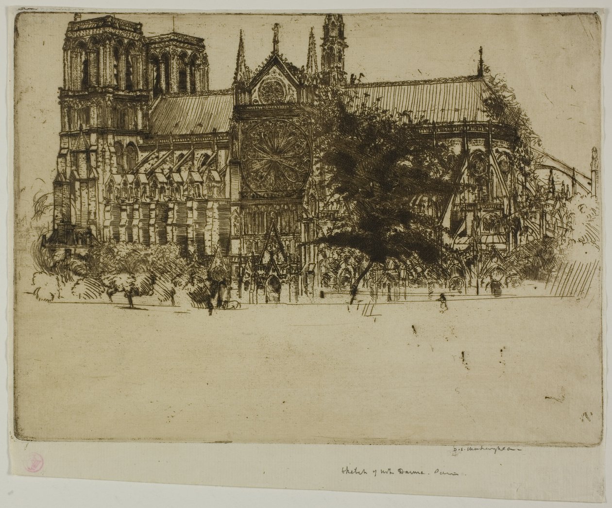 Notre Dame, Paris von Donald Shaw MacLaughlan