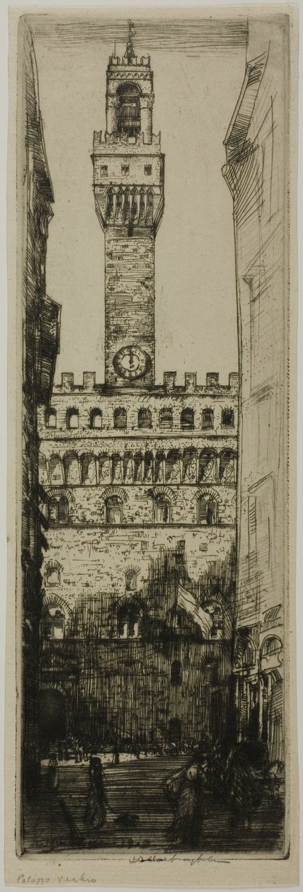 Palazzo Vecchio, Florenz von Donald Shaw MacLaughlan