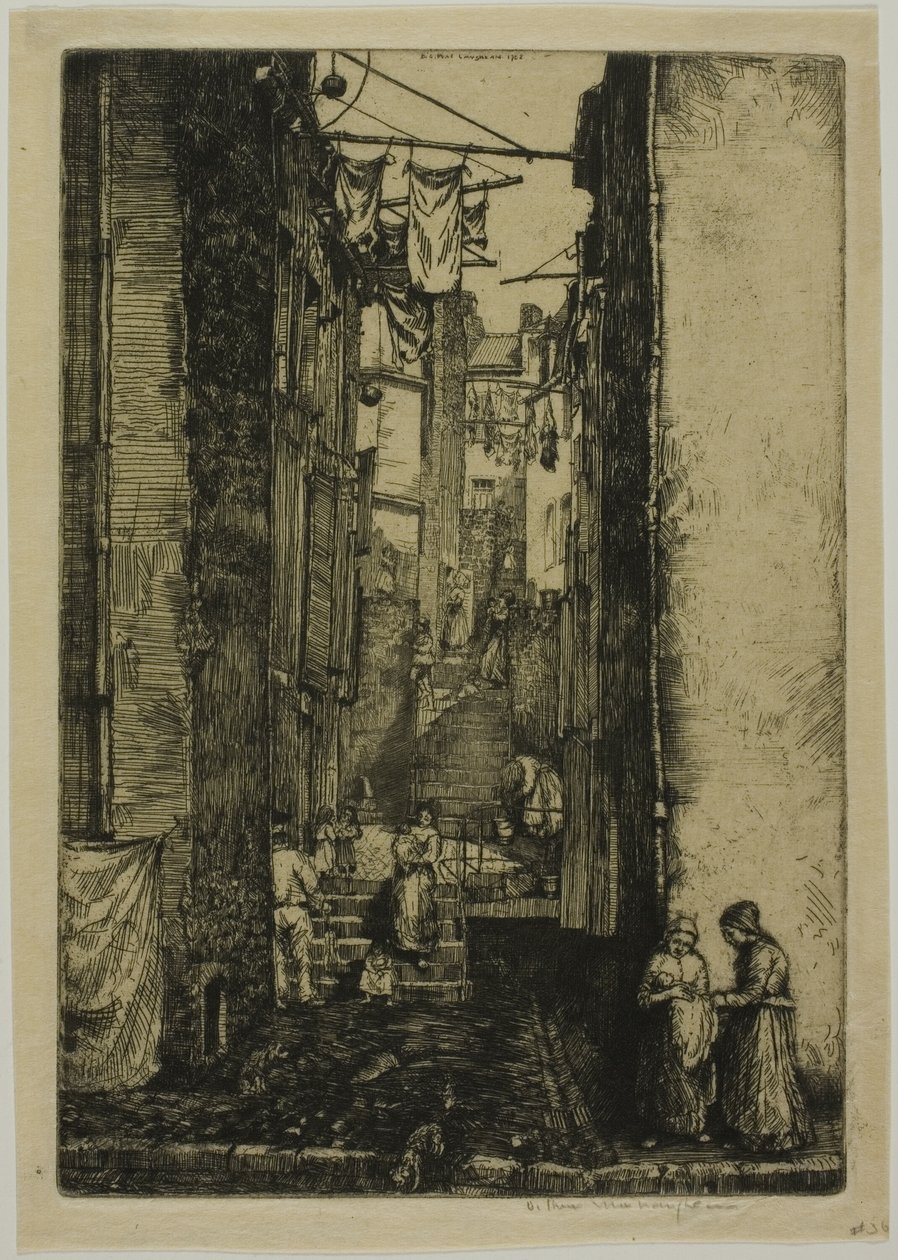Ruelle du Pêcheur von Donald Shaw MacLaughlan