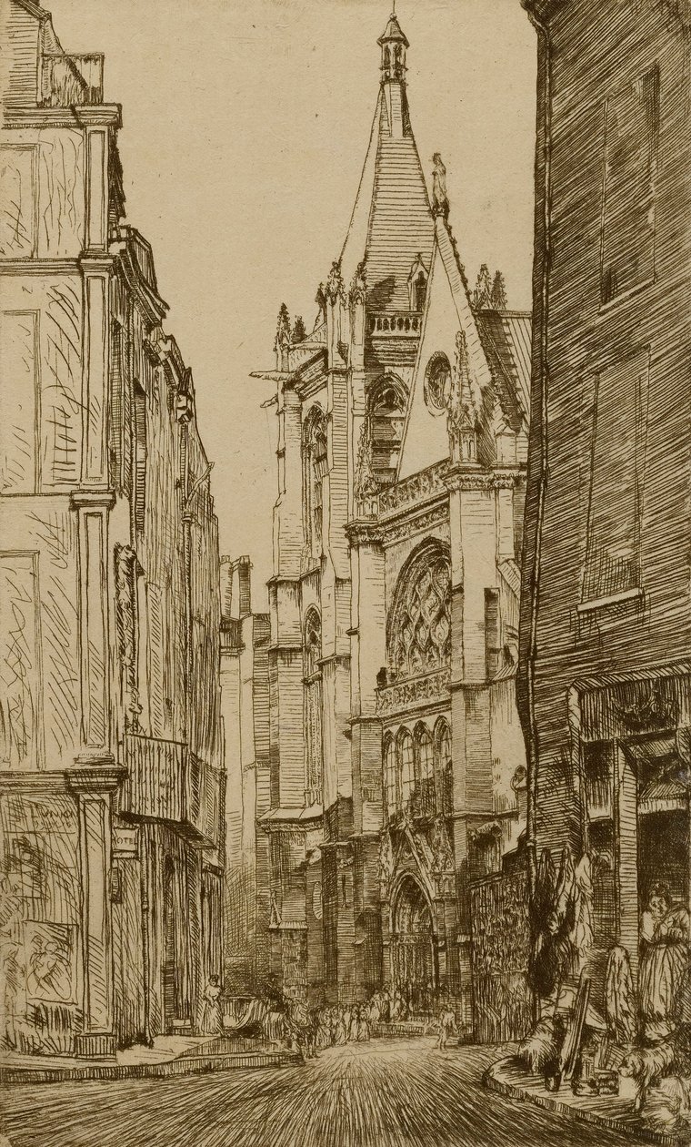 St. Severin, Paris von Donald Shaw MacLaughlan