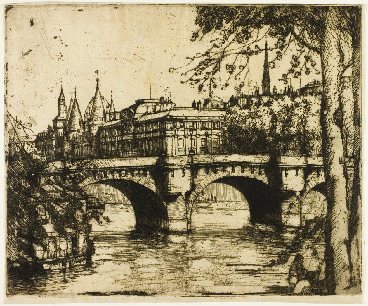 Die Conciergerie, Paris von Donald Shaw MacLaughlan