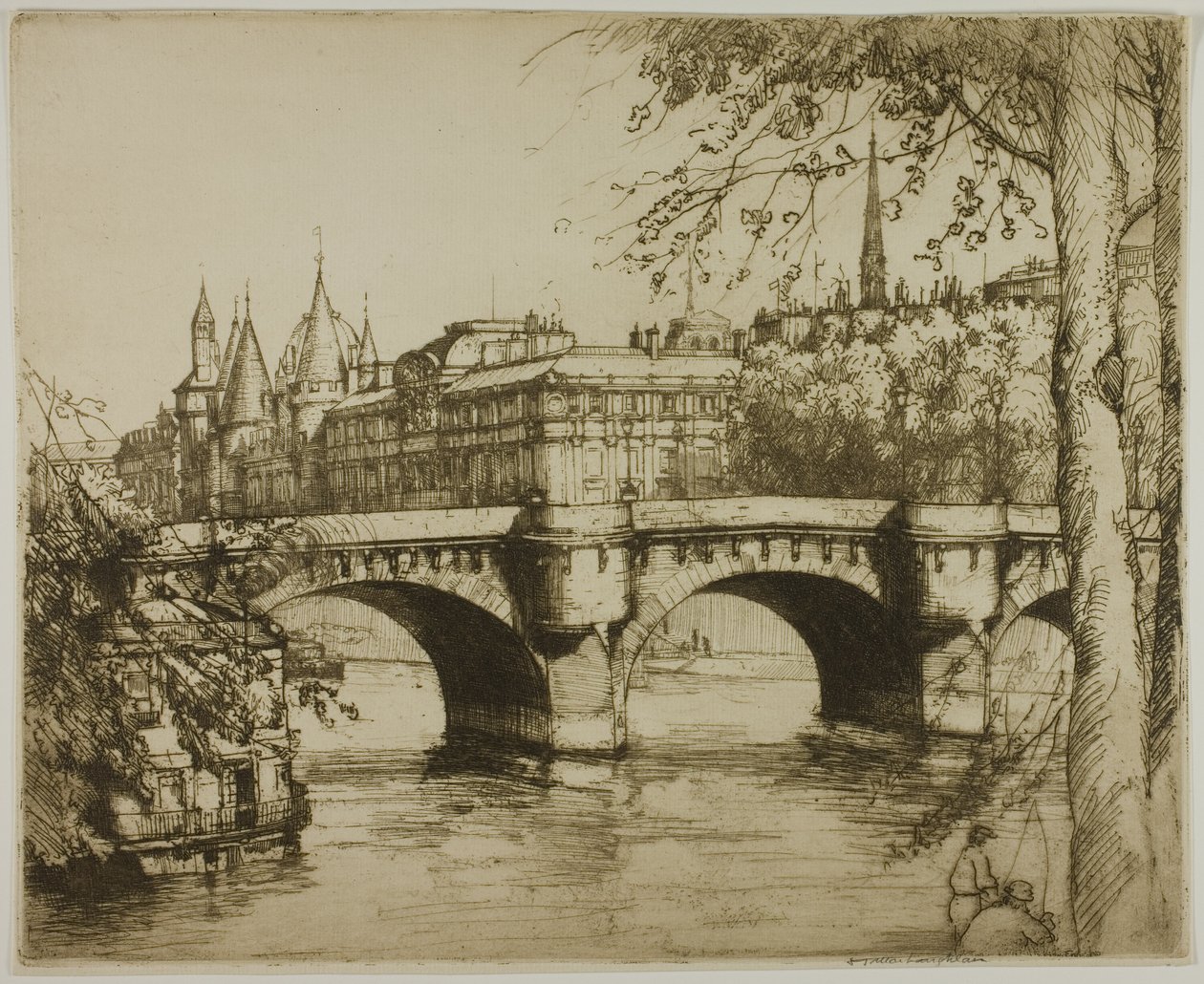 Die Conciergerie, Paris von Donald Shaw MacLaughlan