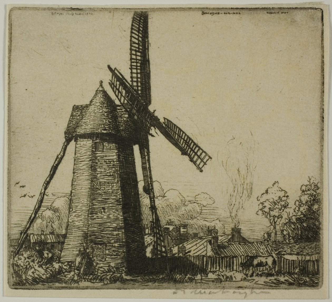Die Windmühle von Donald Shaw MacLaughlan