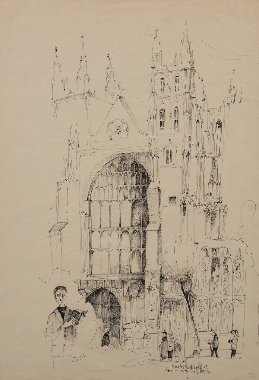 Kathedrale von Canterbury von Donatella Merlo