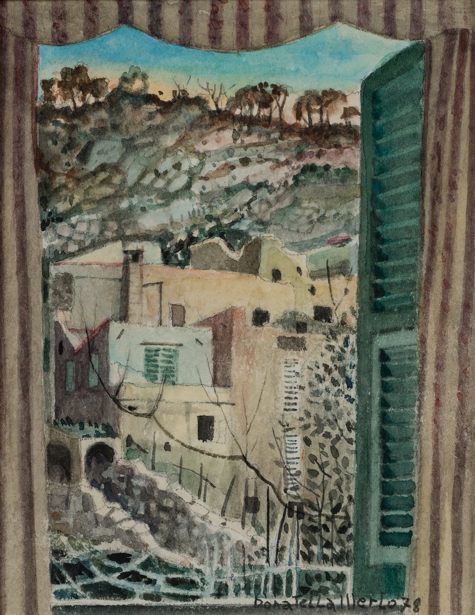 Vom Fenster, Borgio Verezzi von Donatella Merlo