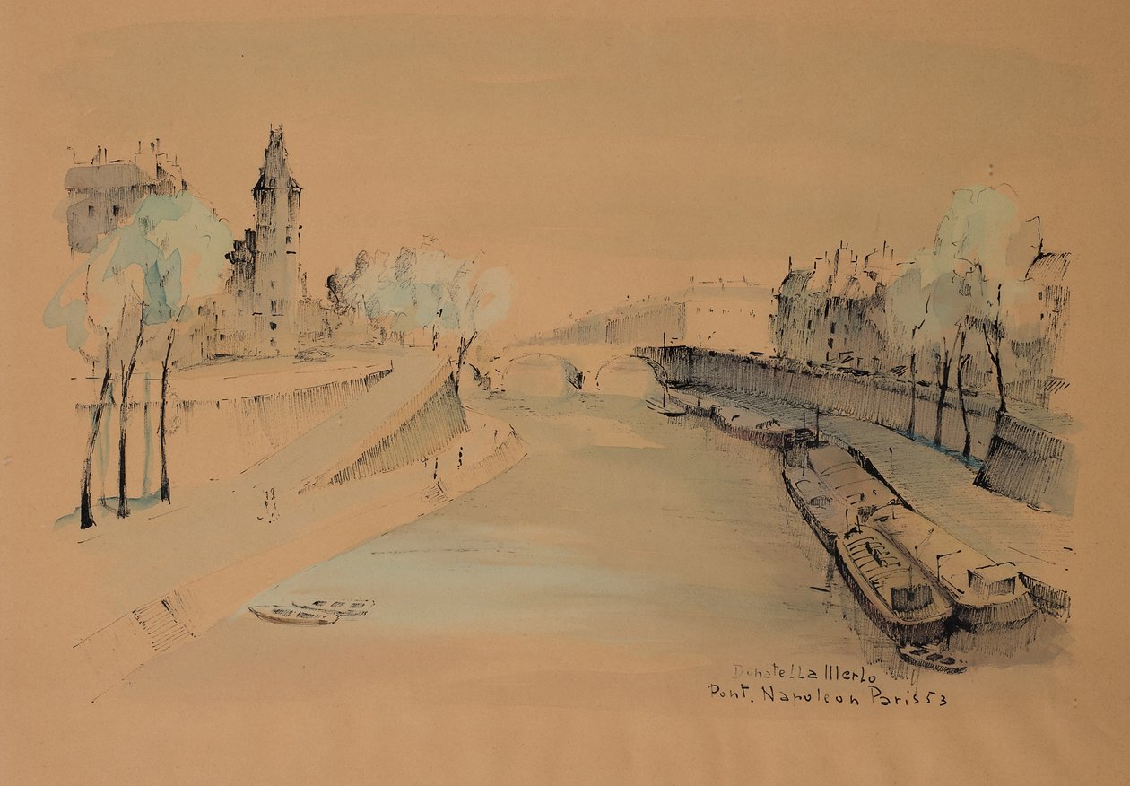 Pont Napoleon - Paris von Donatella Merlo