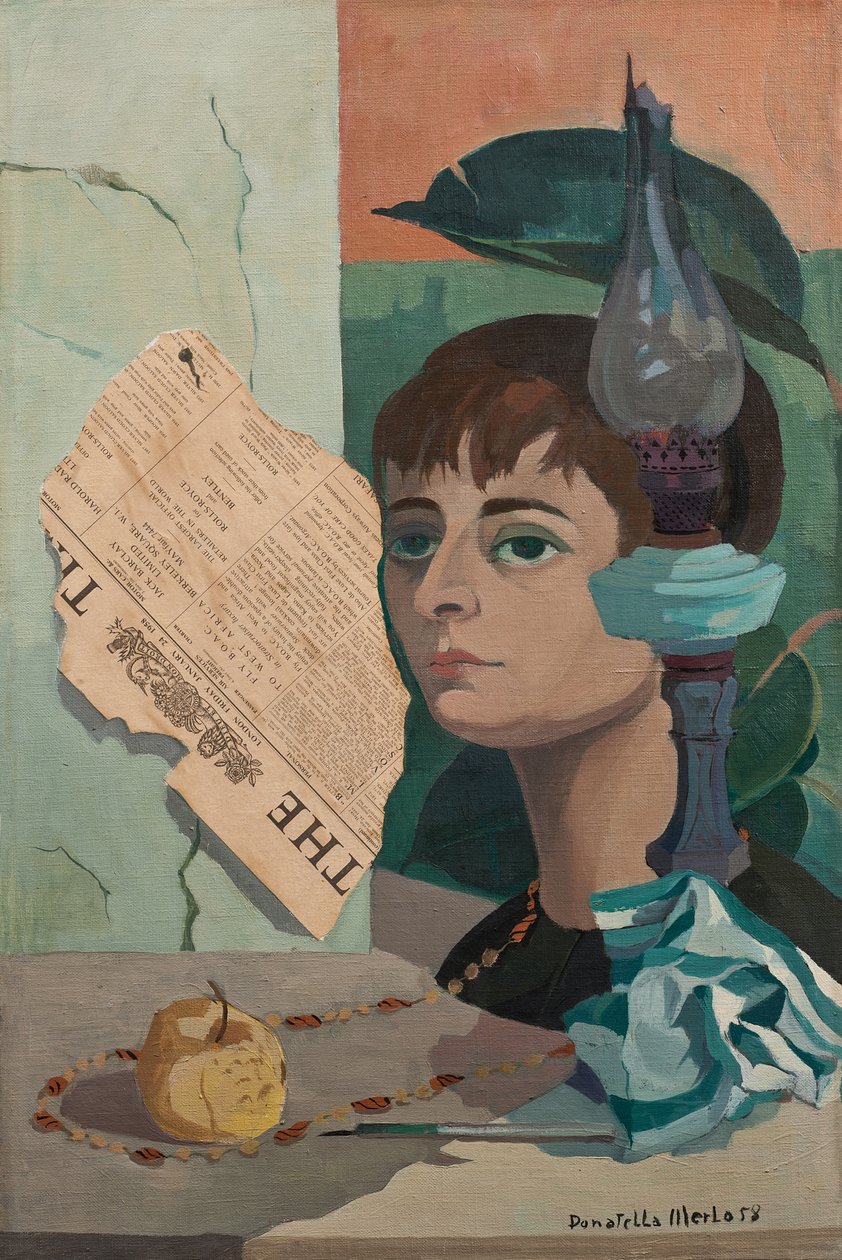 Selbstporträt von Donatella Merlo