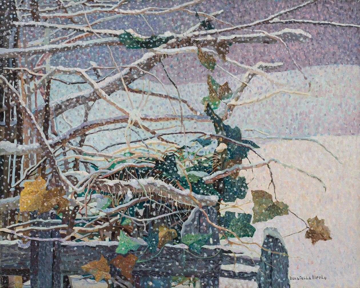 Schnee fällt von Donatella Merlo