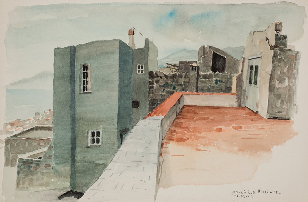 Verezzi, Die Terrasse von Donatella Merlo