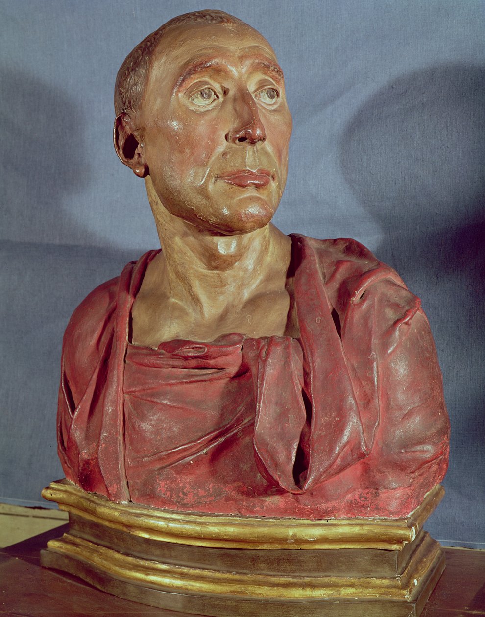 Porträtbüste des Condottiere Niccolo da Uzzano (1359-1431) von Donatello