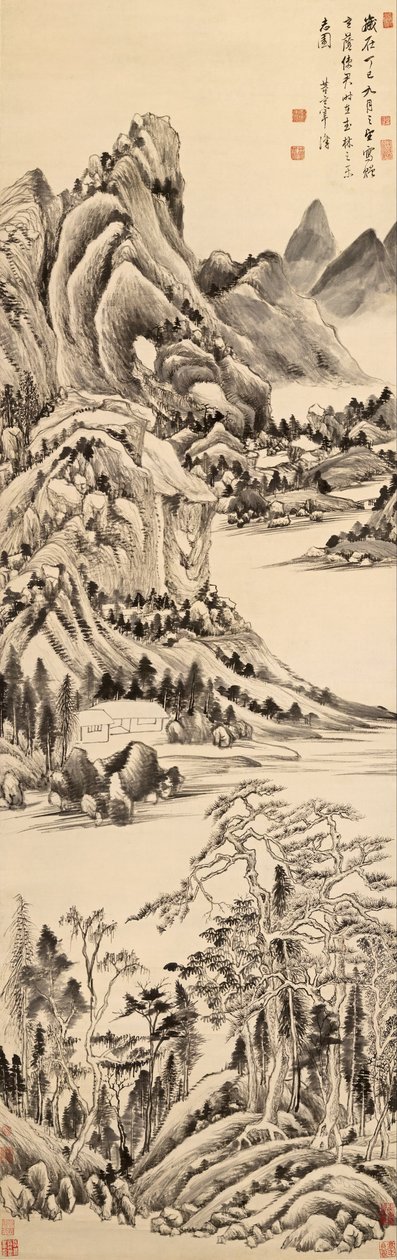 Berglandschaft von Dong Qichang