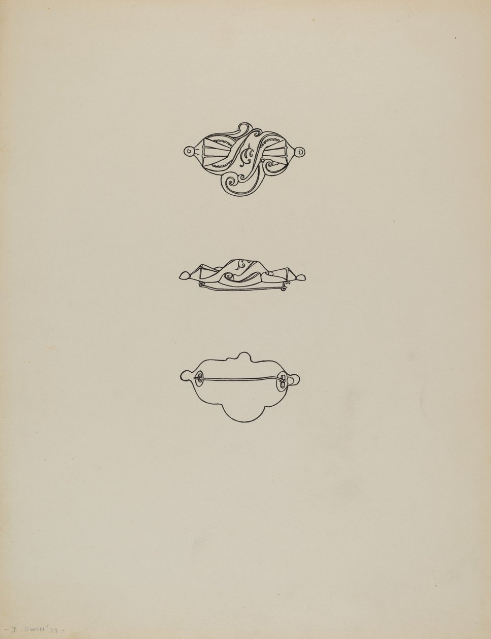 Brosche von Dorothy Dwin