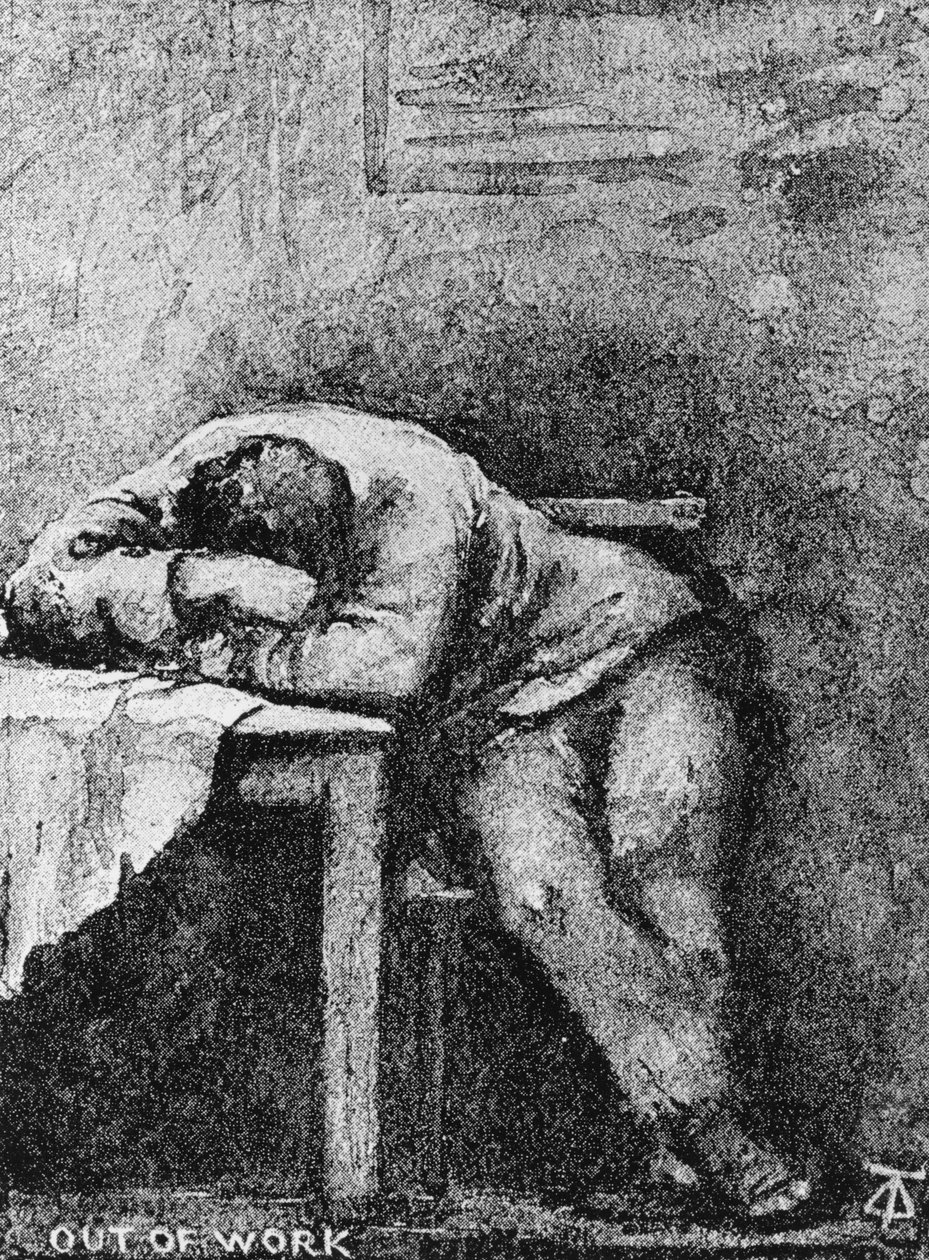 Arbeitslos, 1890 von Dorothy Stanley