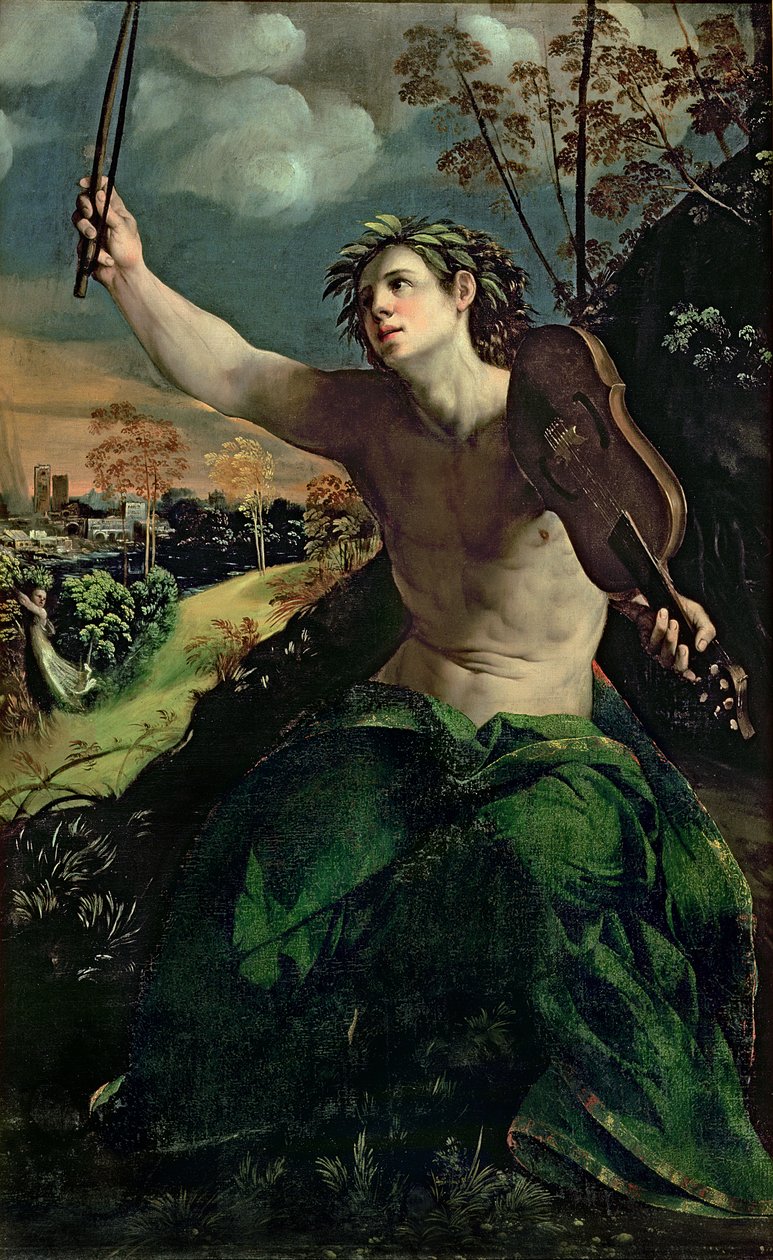 Apollo und Daphne von Dosso Dossi