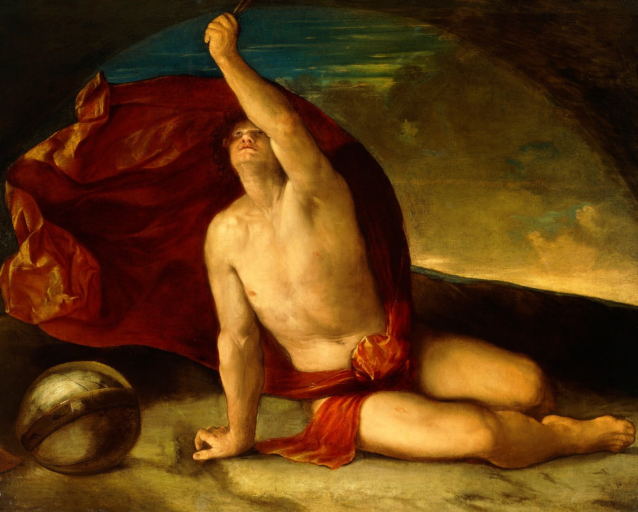 Personifikation der Astronomie, ca. 1520-29 von Dosso Dossi