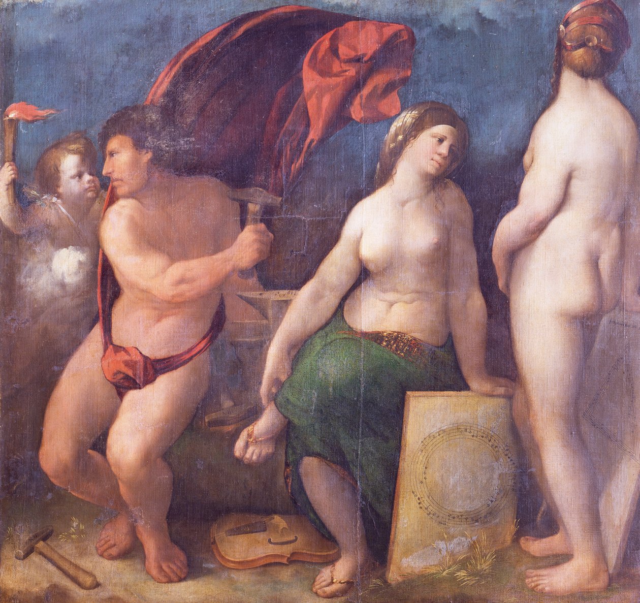 Allegorie der Musik von Dosso Dossi