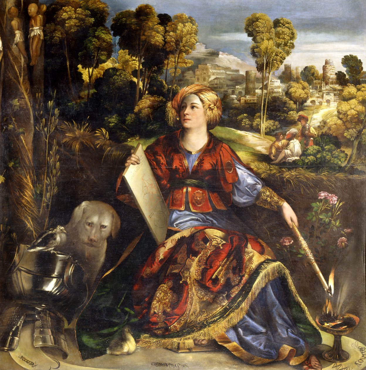 Die Zauberin Circe oder Melissa von Dosso Dossi