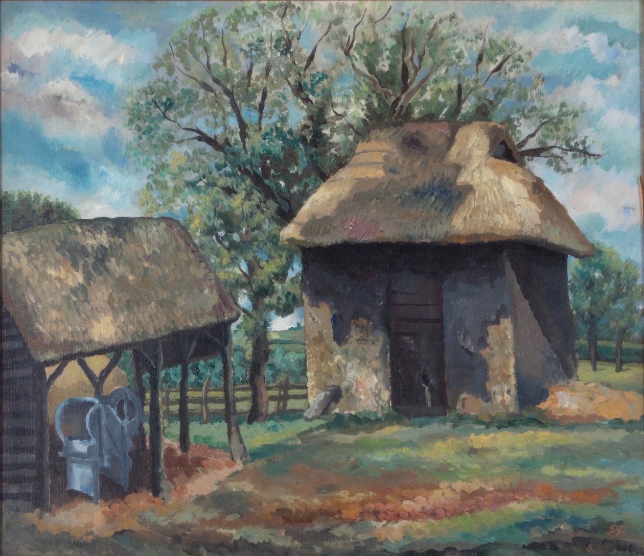 Die schwarze Scheune, 1863-1932 von Douglas Davidson