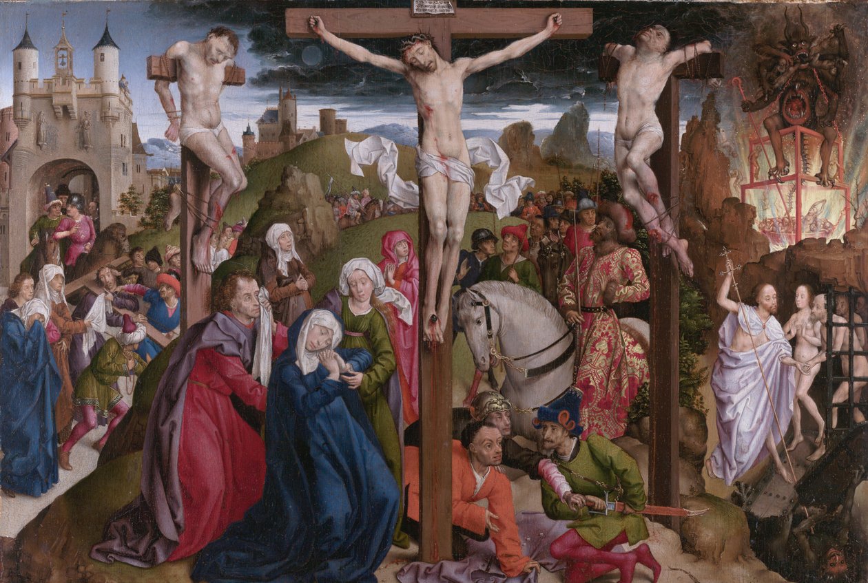 Die Kreuzigung von Dreux Budé Master