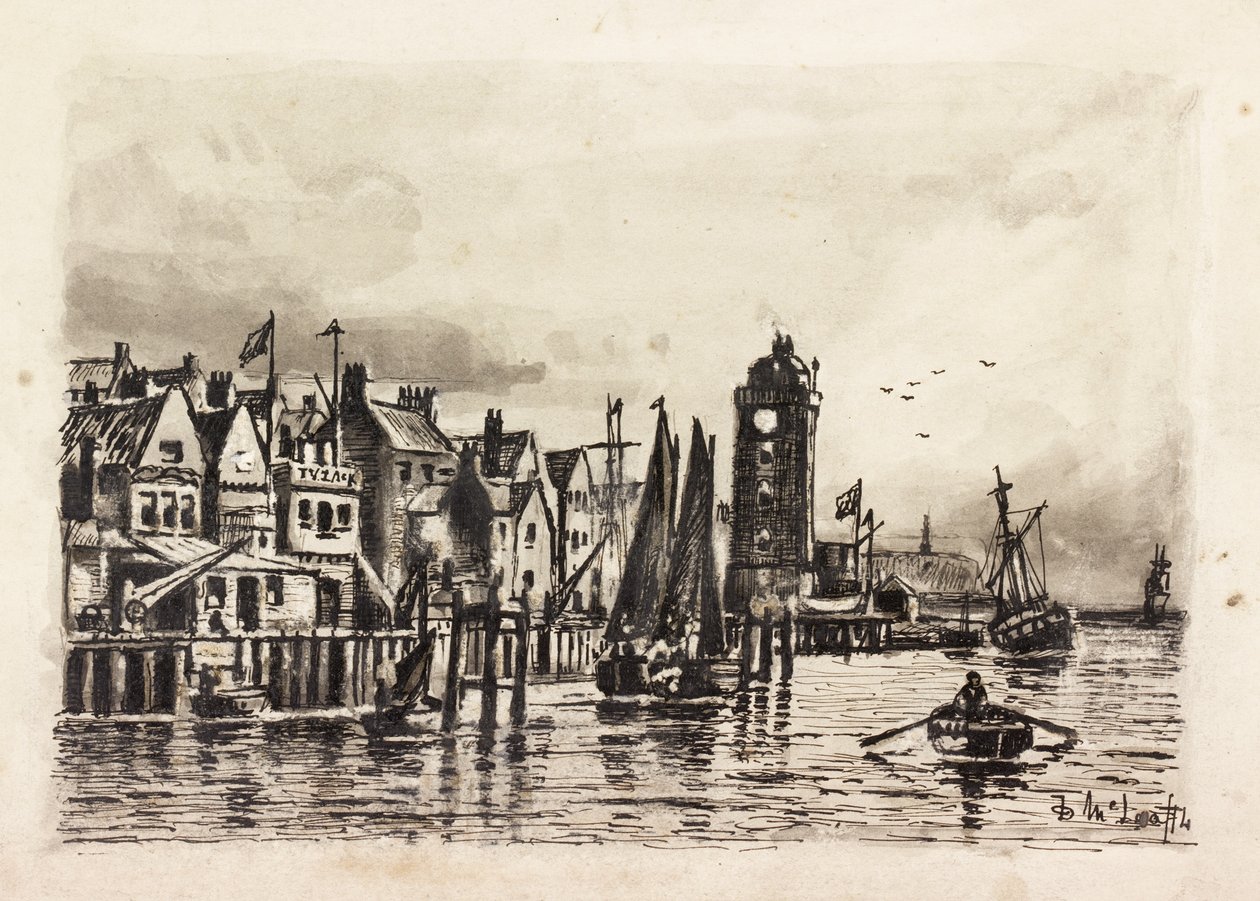 Das Niedrige Licht (North Shields) von Duncan F. McLea