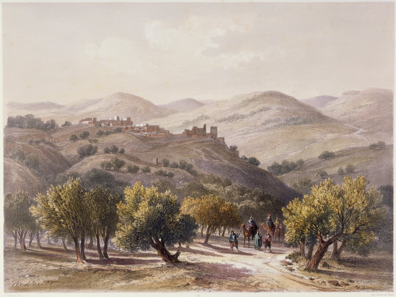 Samaria, graviert von Jean Jacottet (1806-ca. 1843) von Dutch School