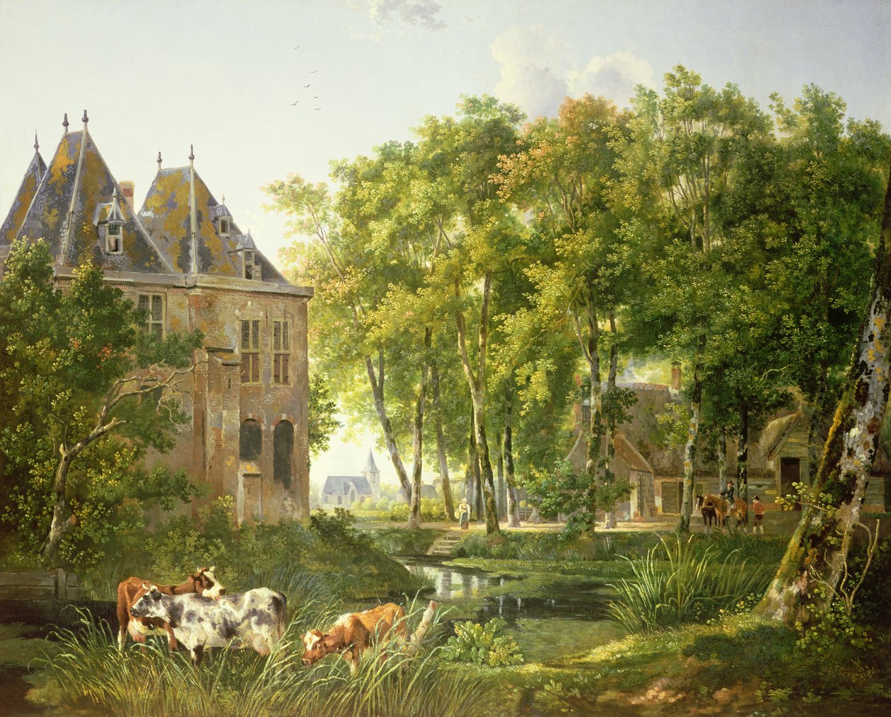 Der Dorfteich von Dutch School