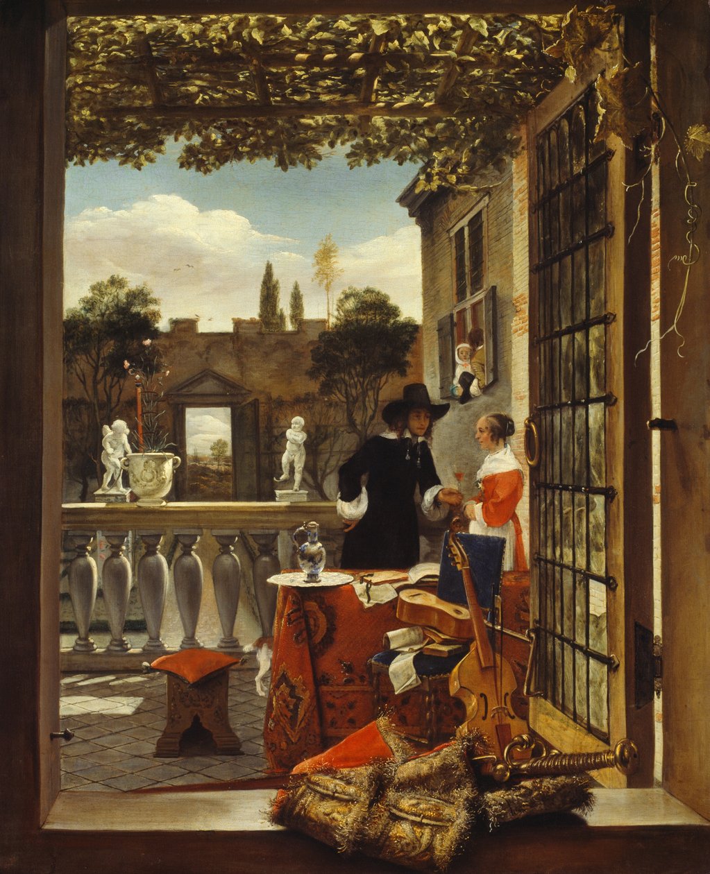 Die Terrasse von Dutch