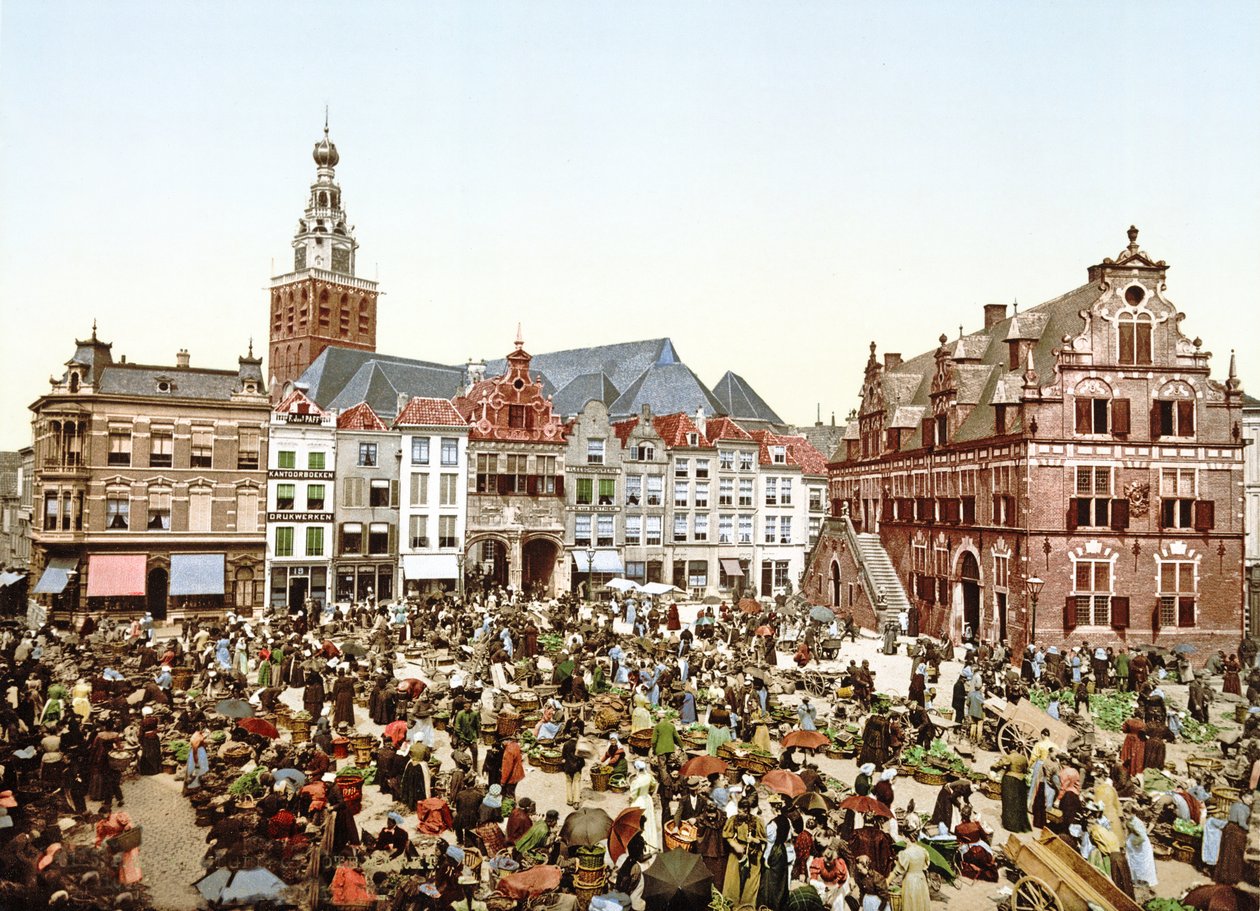 Grote Markt, Nijmegen, Holland von Dutch Photographer