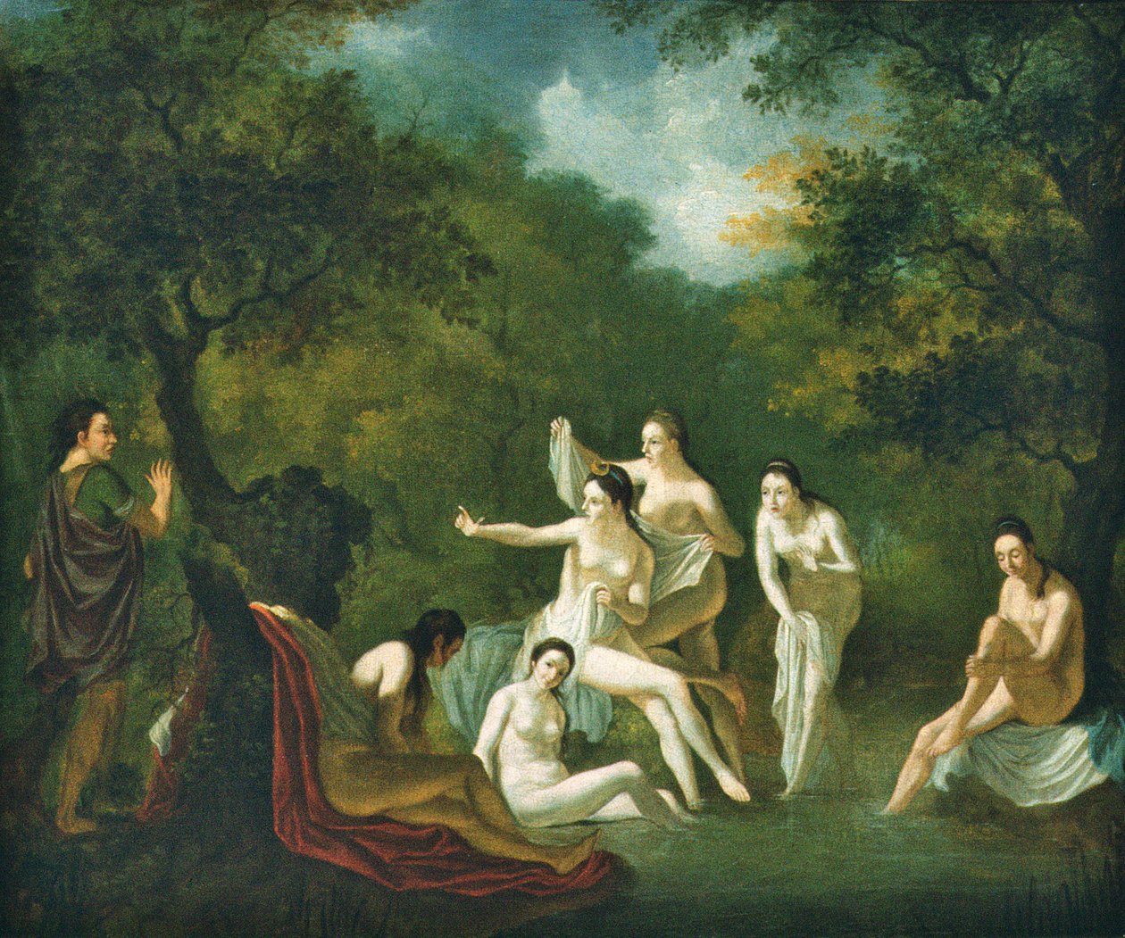 Diana und Actaeon von Dutch School