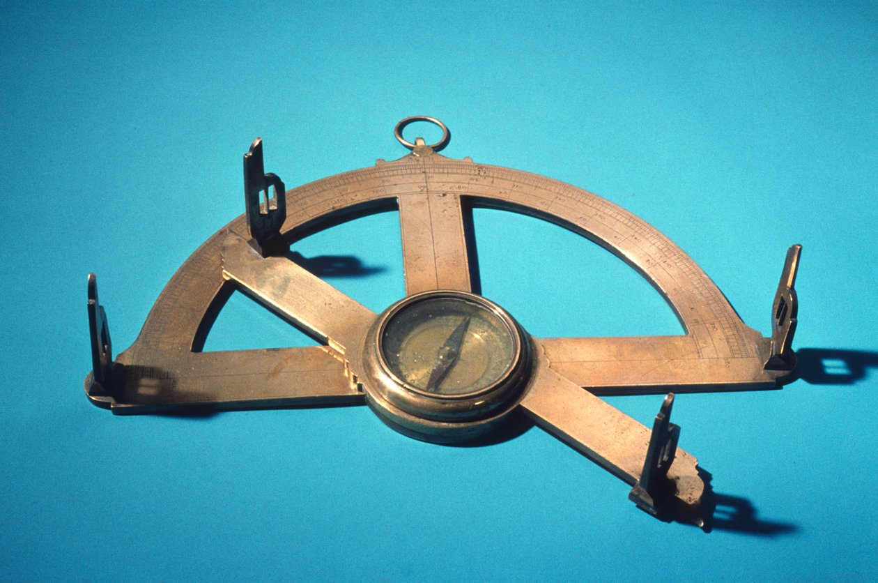 Graphometer oder Klinometer von Dutch School