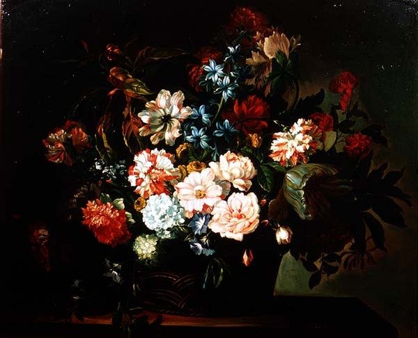 Stillleben mit Blumen von Dutch School