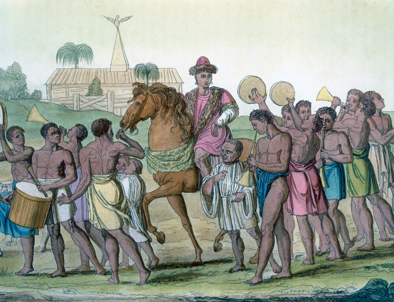 Anführer zu Pferd, 1812-13 von E. Karnejeff
