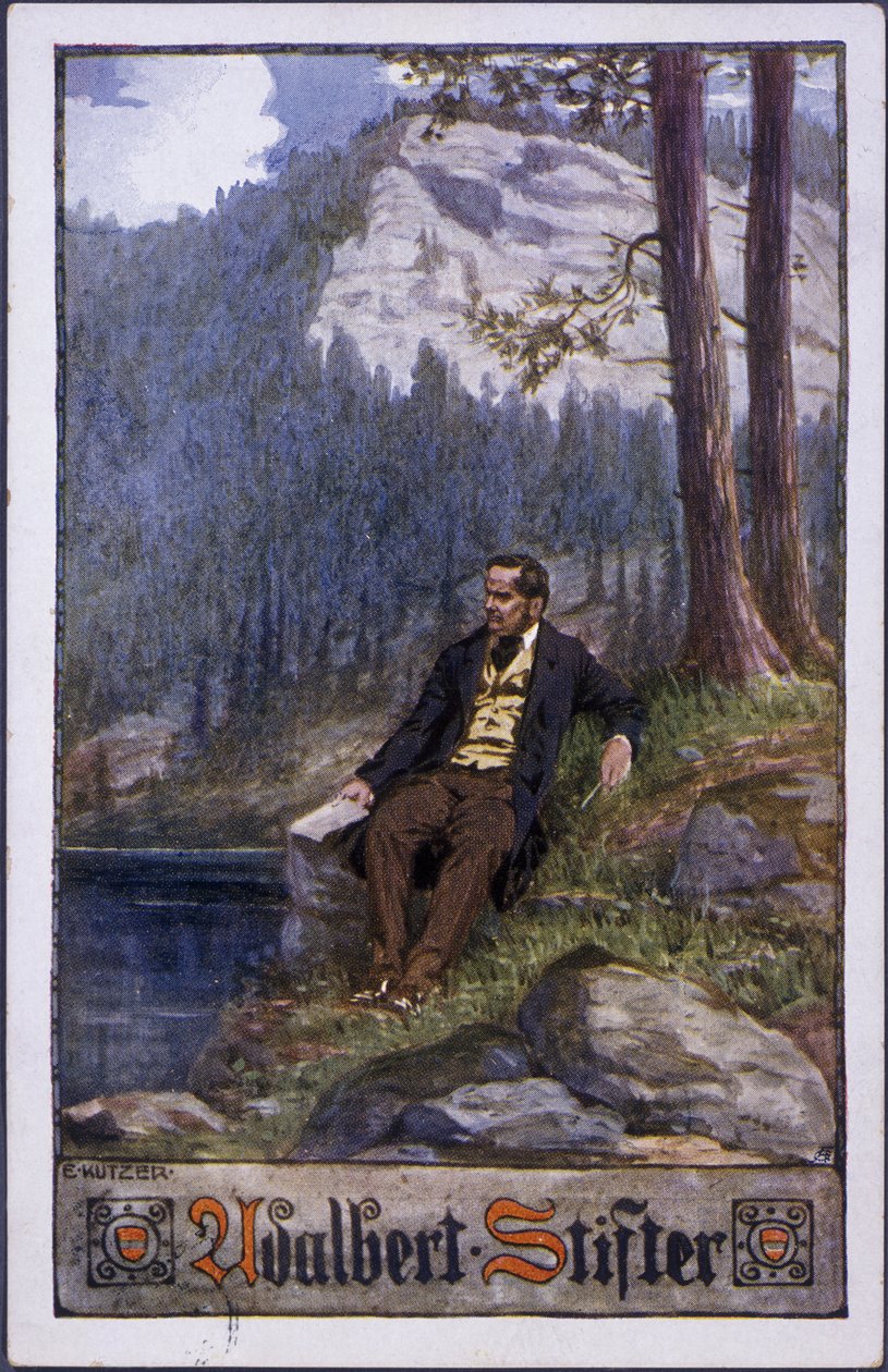 Adalbert Stifter, ca. 1910 von E. Kutzer