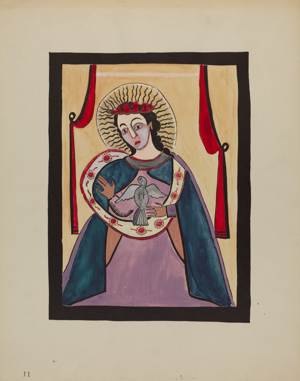 Retabel des Heiligen Geistes, ca. 1936 von E. Boyd