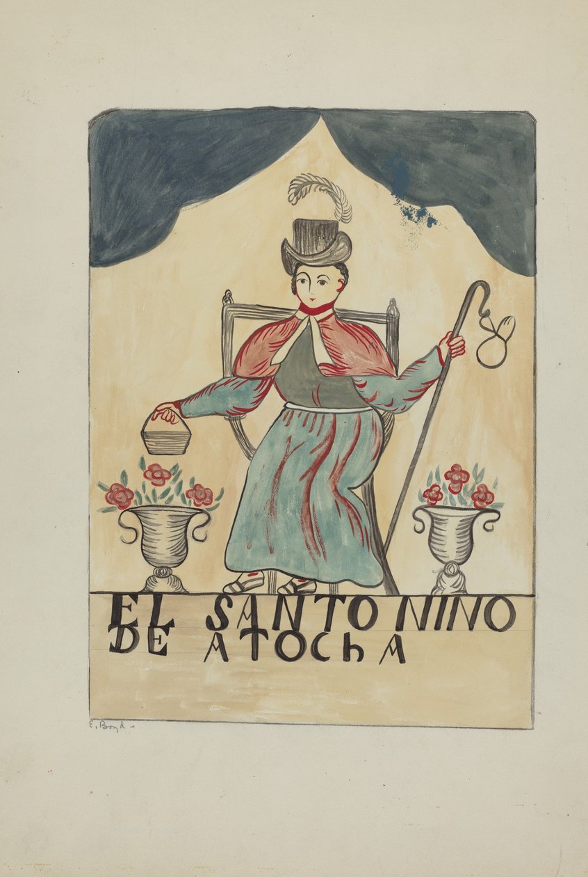 Retablo-Kinderheiliger von E. Boyd