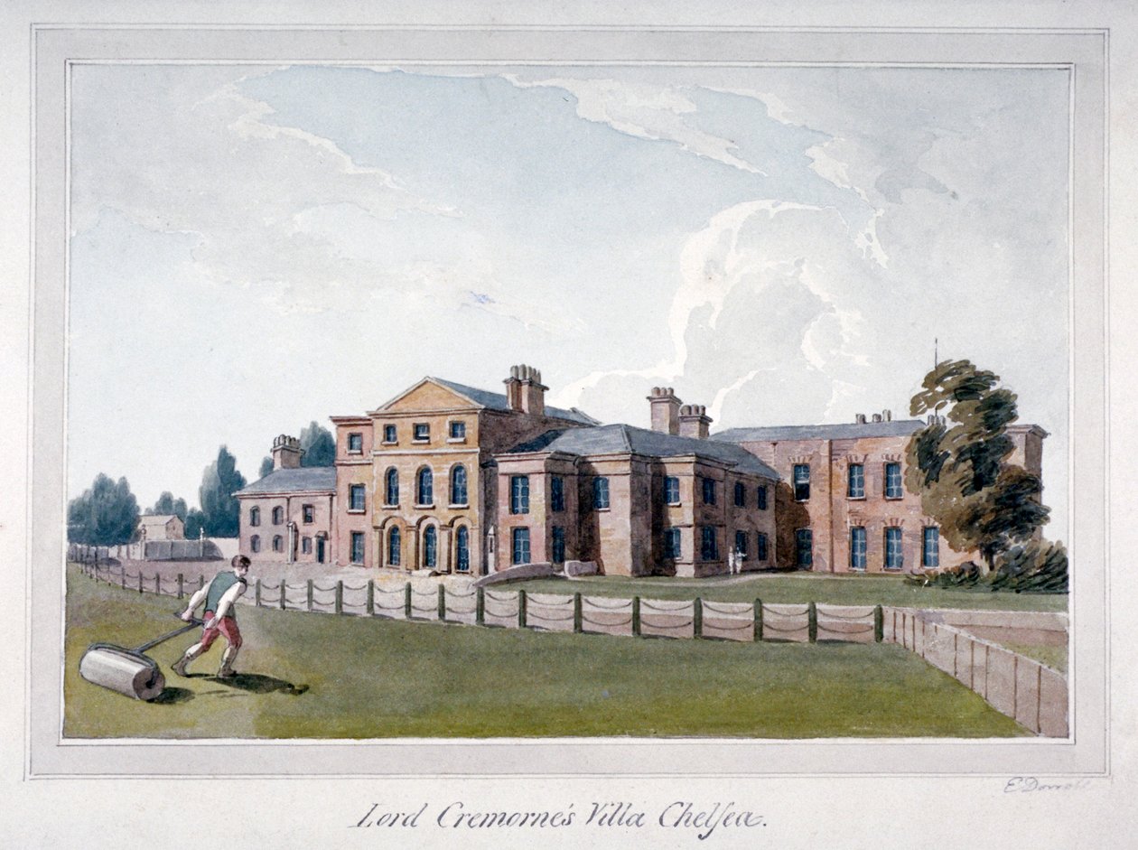 Cremorne House, Chelsea, London von E Dowell