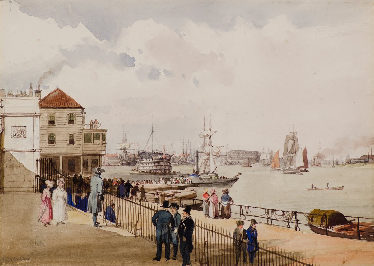 Architektonisches Thema (Hafen) von E. Duncan