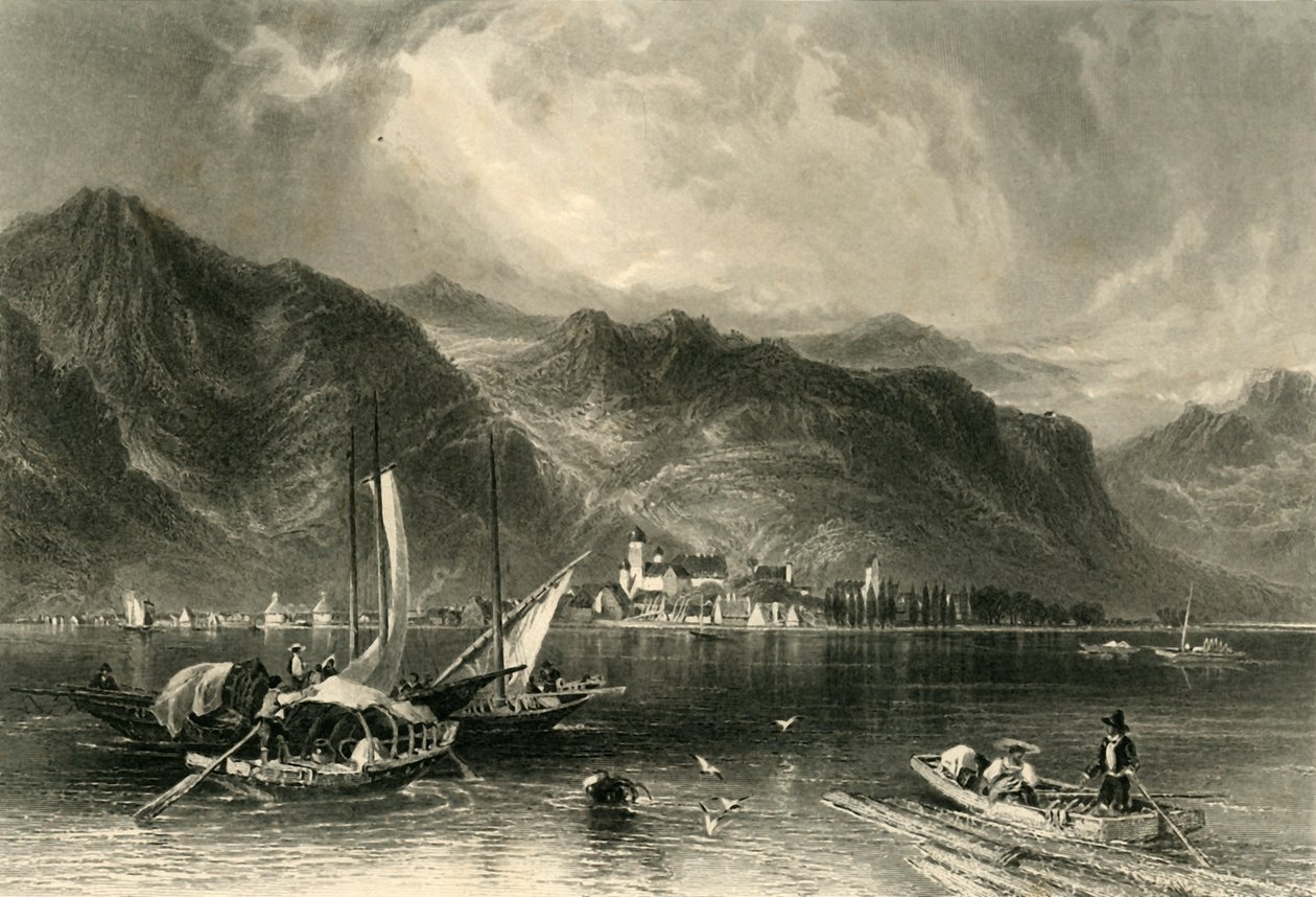 Bregenz, ca. 1872 von E I Roberts
