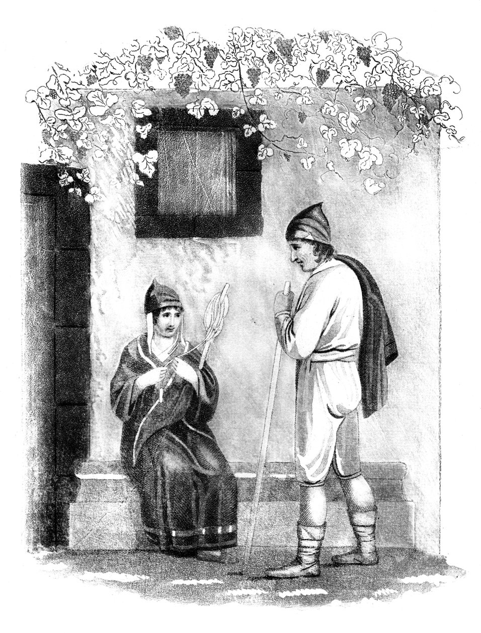 Kleidung der Landbevölkerung auf Madeira von E Mitchell