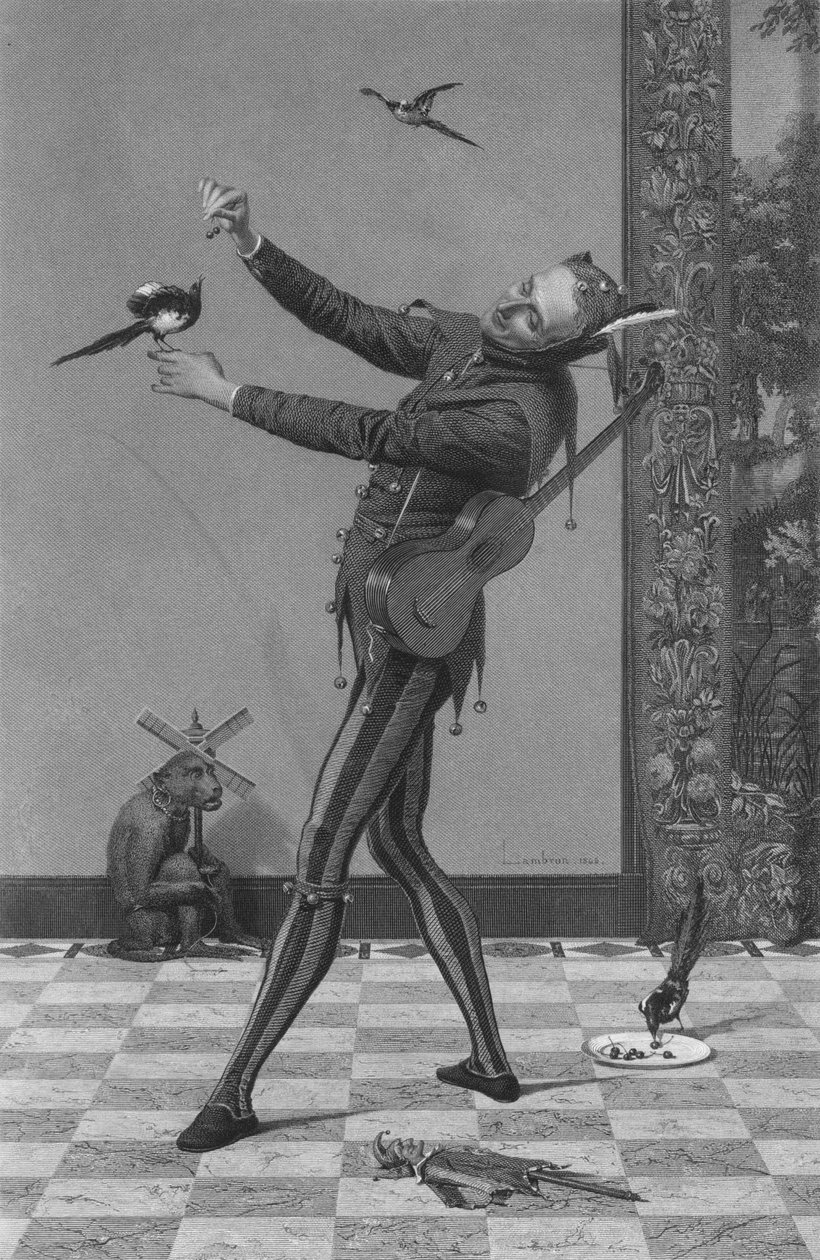 Der Narr, 1869 von E. Mohn