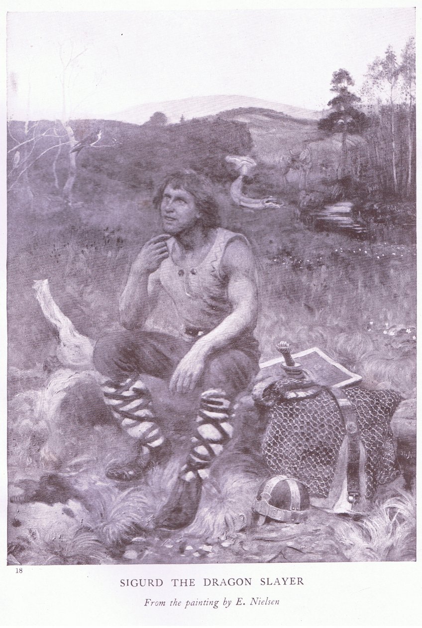 Sigurd der Drachentöter von E. Neilson