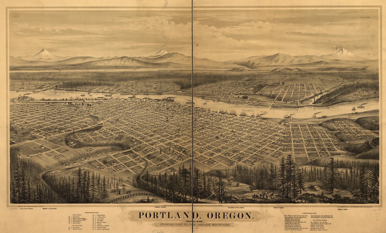 Portland, Oregon von E. S. Glover