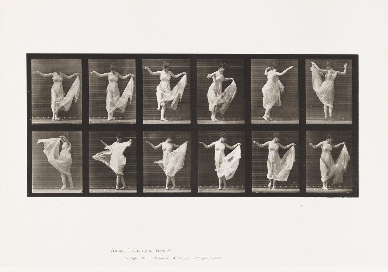 Tanzen von Eadweard Muybridge