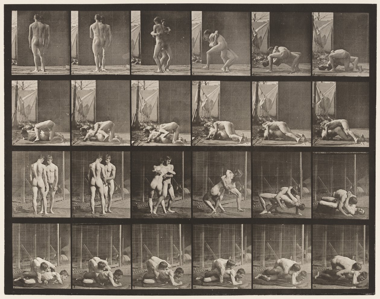 Tafel 346. Ringen, Griff von Eadweard Muybridge
