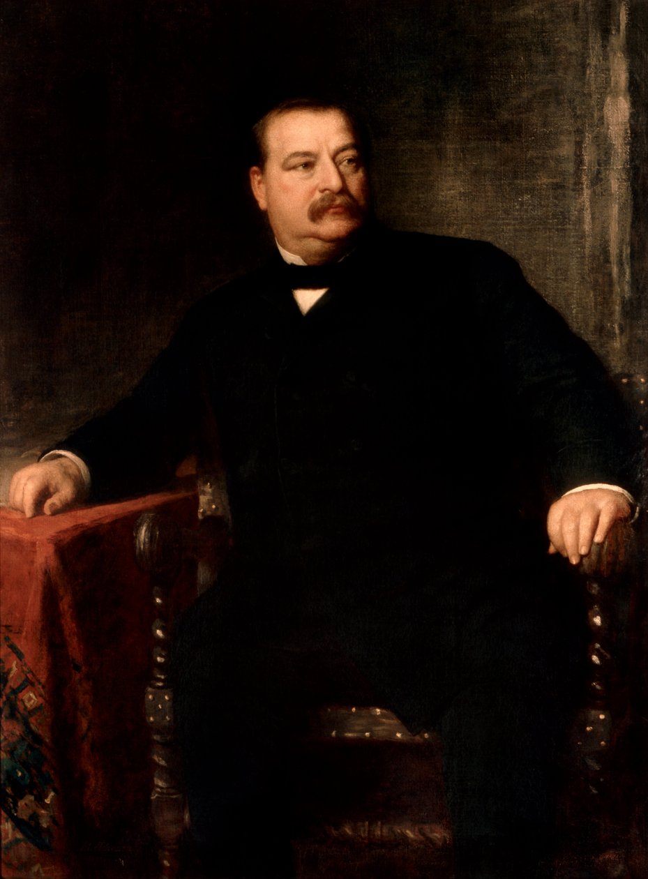 Grover Cleveland von Eastman Johnson