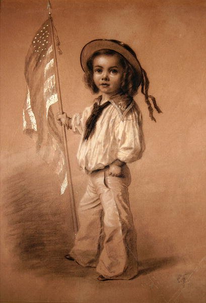 Der junge Kommodore von Eastman Johnson